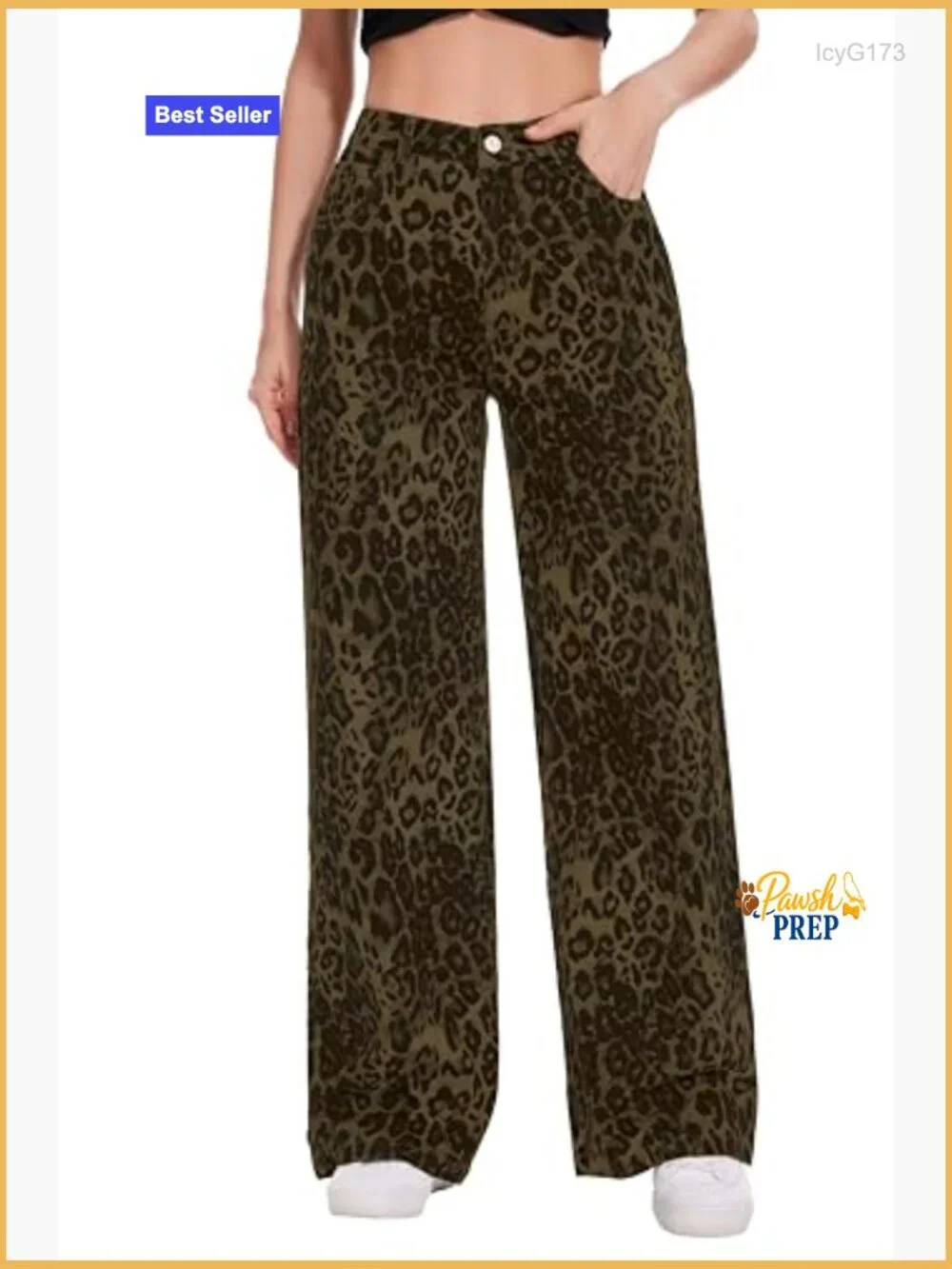 Wide Leg High Waist Boyfriend Stretch Denim Jeans - Picture 5 of 6
